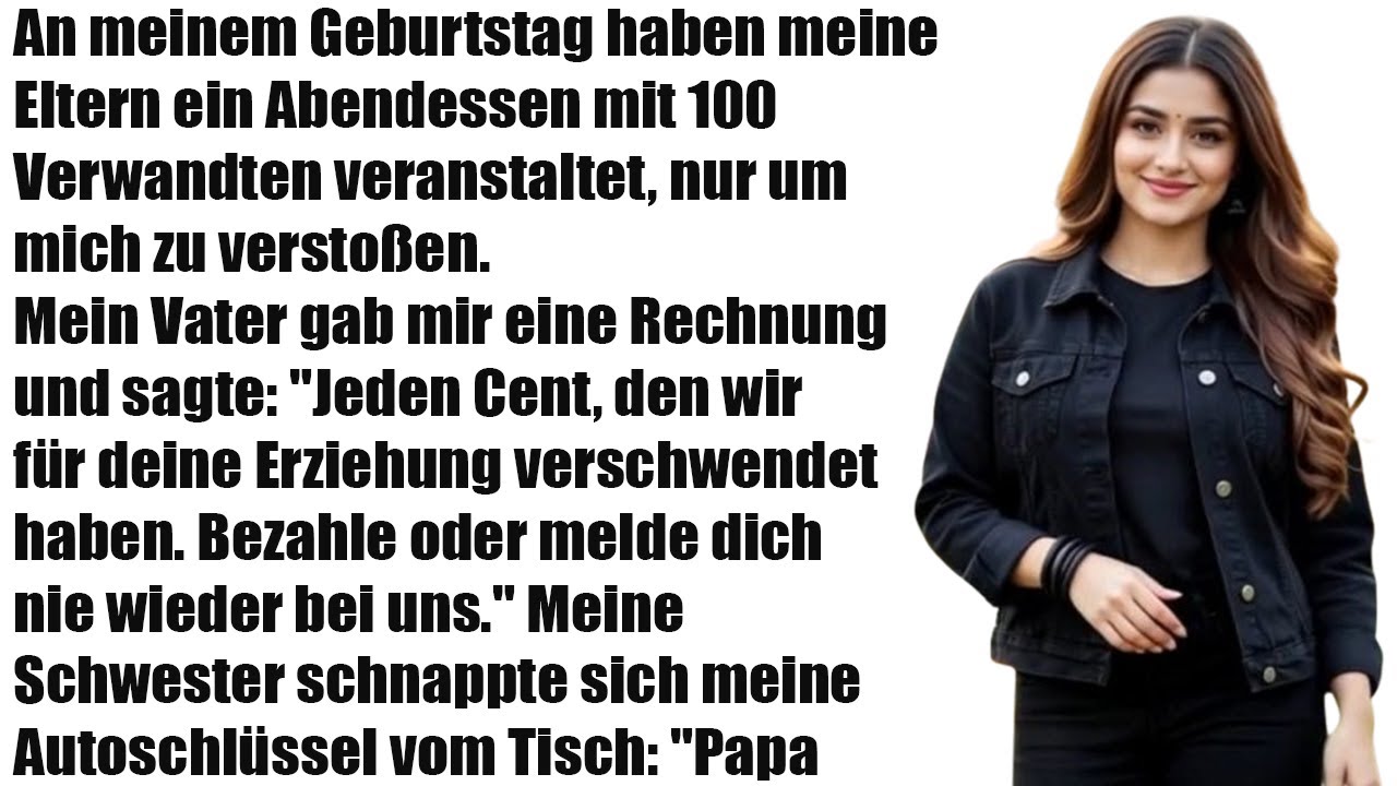 „Meine Eltern luden 100 Verwandte ein, um mich an meinem Geburtstag zu enterben!“