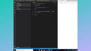 change photo by button on html
