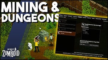Bringing Dungeons To Project Zomboid! RPG Modding Overhaul Progress Update. Mining, Dungeons & More!