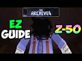How to beat THE ARCHIVES in Roblox Doors! *FULL GUIDE*