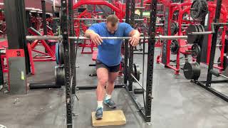 FFE Banded Zercher Split Squat