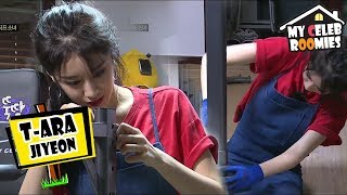 [My Celeb Roomies - Jiyeon Of T-ARA] Jiyeon's Really Good At Assembly 20170804