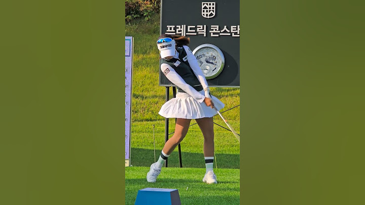배소현프로 스윙... 인기가 많은이유
