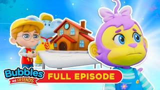 First Day of School! 🎒 When You Miss Your Grown-Up | Bubbles and Friends
