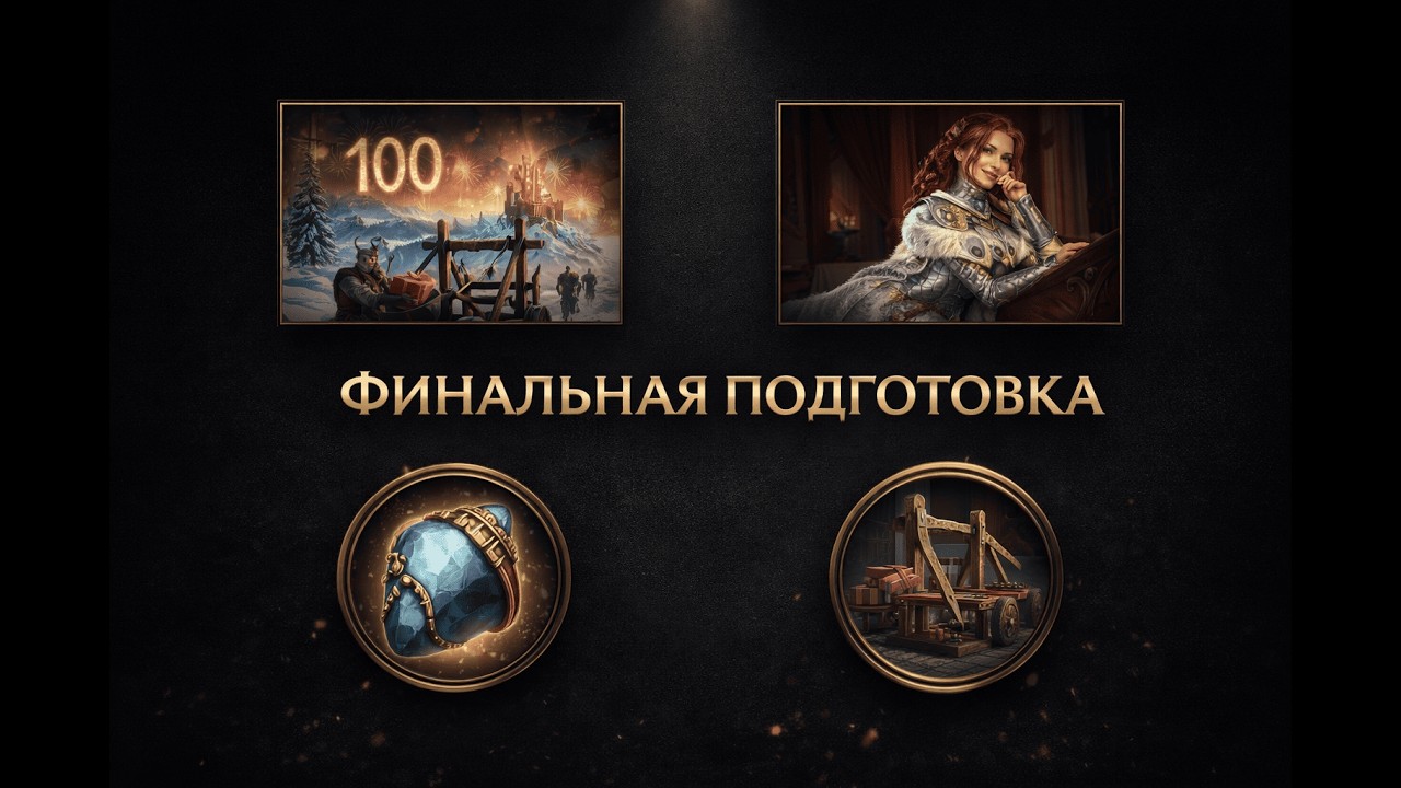 Финальная подготовка  Vikings: war of clans