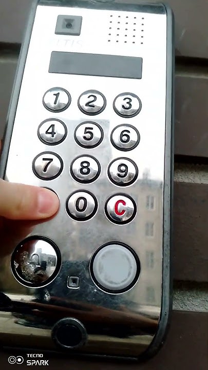 Домофон Eltis DP5000 - YouTube