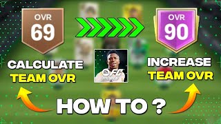 How to Calculate TEAM OVR & How to Increase TEAM OVR in FC Mobile ? screenshot 5