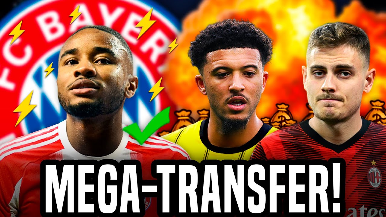 BAYERN vor BLITZ-TRANSFER! SANCHO-DEAL FIX? ANGEBOT für STANISIC!