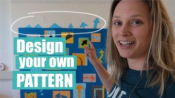 How to make a foundation paper piecing pattern
