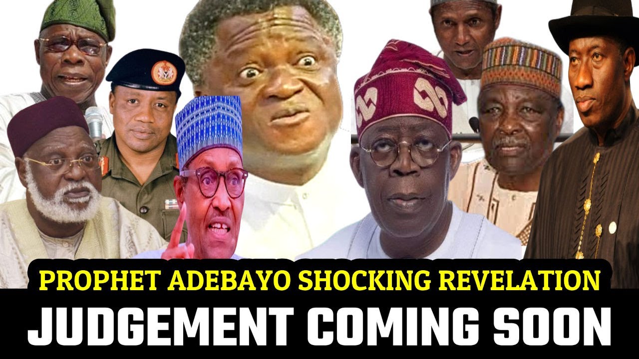 PROPHET ADEBAYO'S SHOCKING REVELATIONS ON TINUBU AND NIGERIA PAST