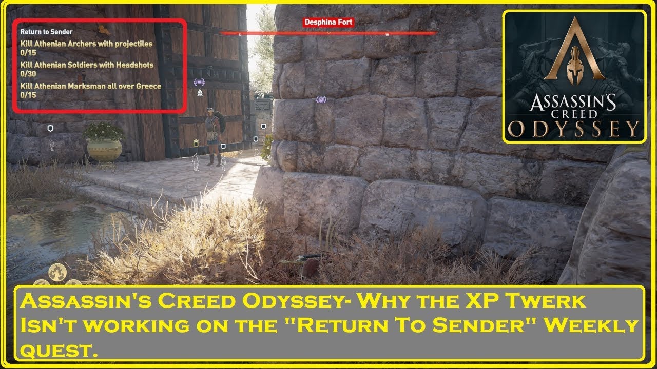 Assassin's Creed Odyssey - XP Twerk Doesn't Work on Weekly