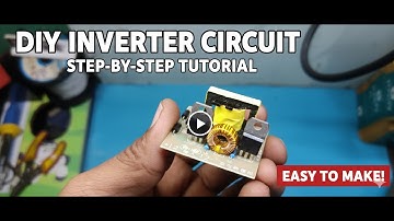 How to make inverter || simple inverter circuit 