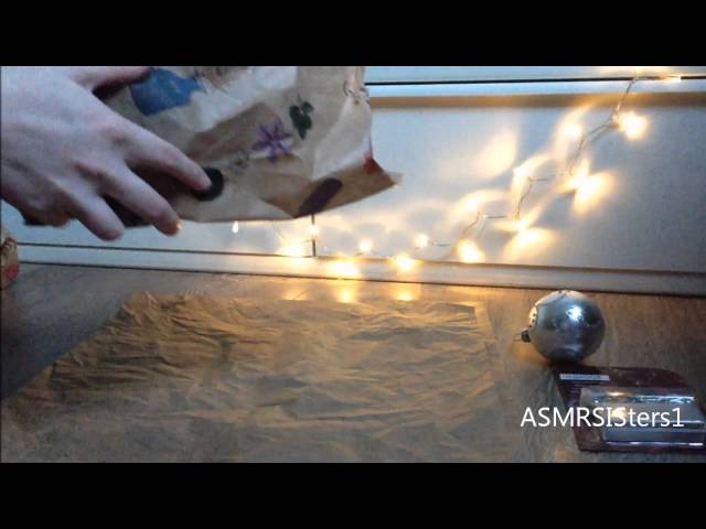 ASMR Unwrapping Christmas Items