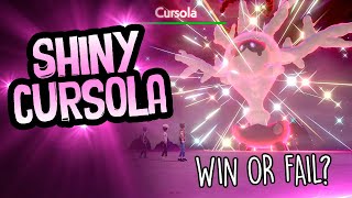Shiny Cursola in Online Raid Battle! Win or Fail???