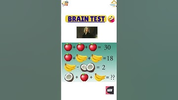 MATH TEST  75 |   #maths #shortsvideo #mathstricks #mathmatics  #mathtest  #onlygeniuscananswer