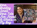 Vera Bradley Small Vera Tote in Fox Forest