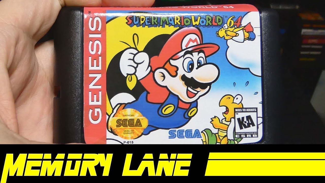 YouTube Genesis Lane) World (Memory for Super Mario Sega 64 -