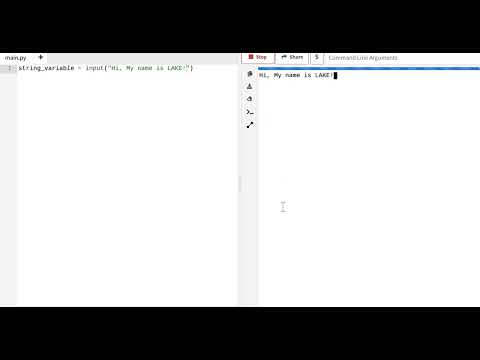 Variables - String