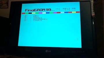 TI-99/4A Mechatronic 80 Column - fbForth 2.0:8 on FinalGrom