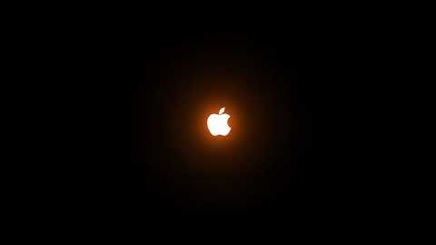 Glowing Apple Logo Using HTML & CSS