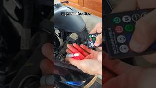 Pulsar 125 Position Lamp Light Change #pulsar125 #lightmodification #shortvideo #shortsfeed #shorts
