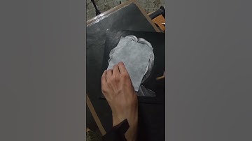 Hyperrealistic Portrait With Graphite & Charcoal #drawing #sketch