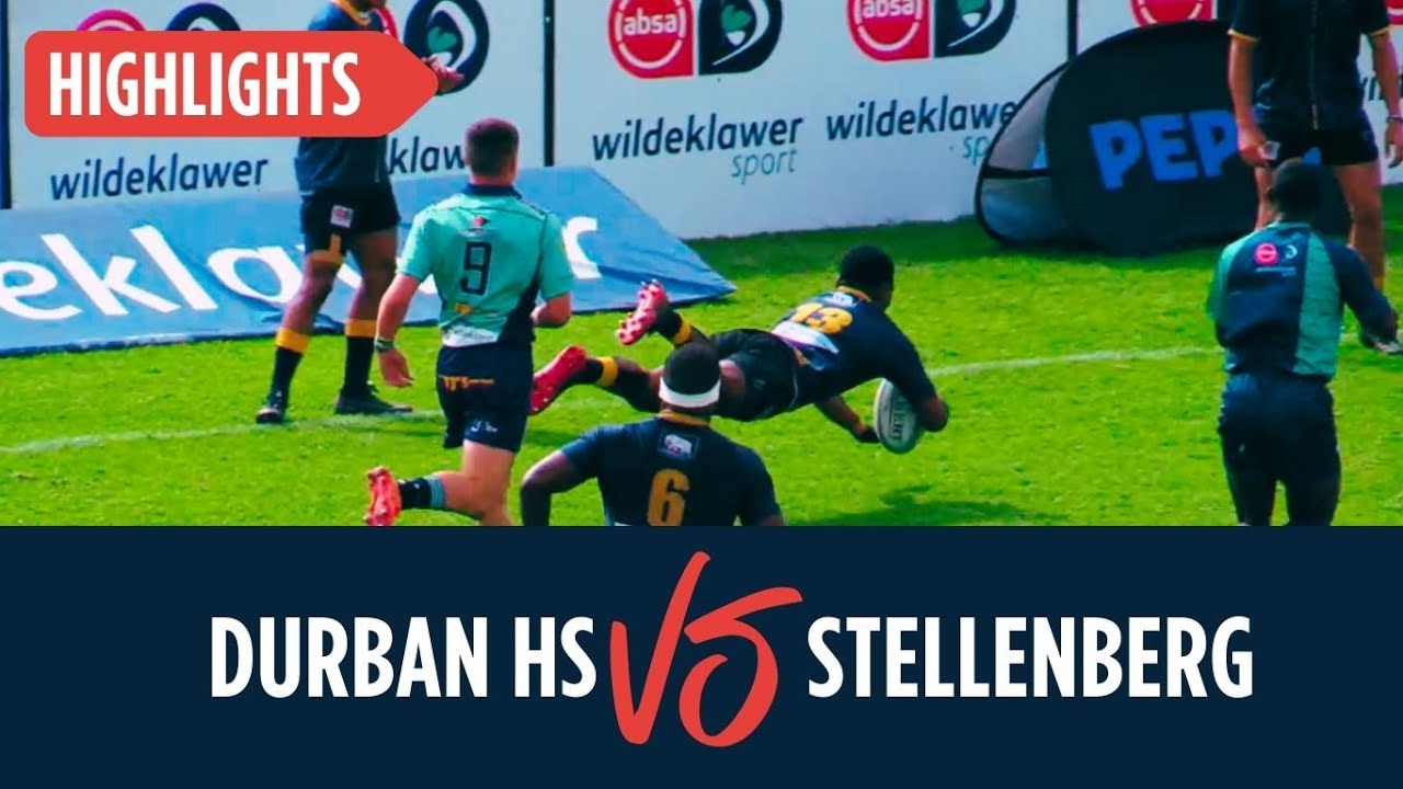Rugby -  Durban High School vs Stellenberg High School - ABSA Wildklawer - 1 May 2025
