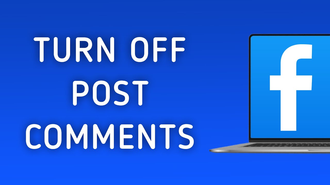 How to Turn Off Comments on Post in Facebook on PC - YouTube