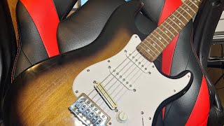 Budget Squier Reading Strat replica build Complete!!