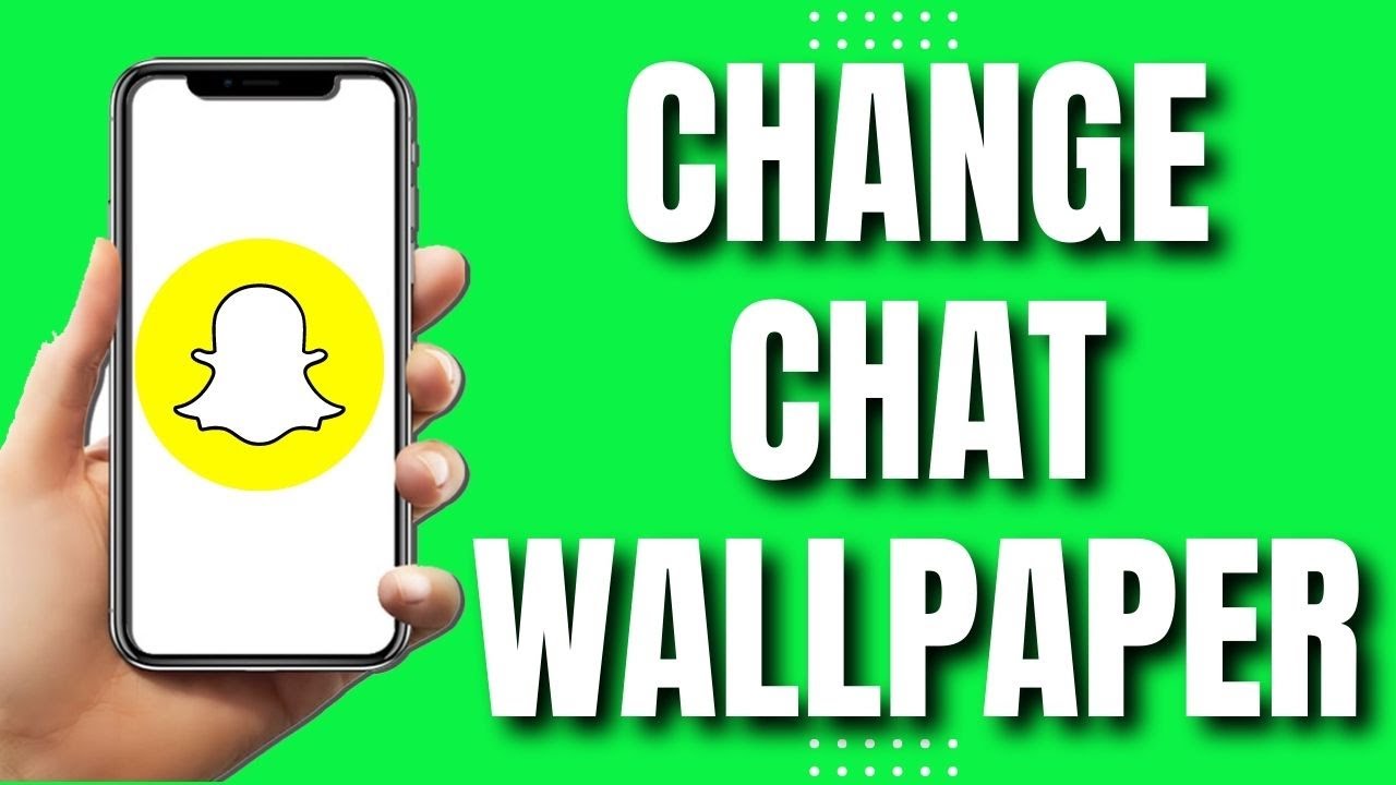 how-to-change-chat-wallpaper-on-snapchat-2023-youtube
