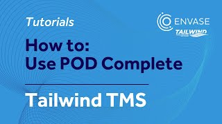 How to Use POD Complete | Tailwind TMS Tutorials screenshot 3