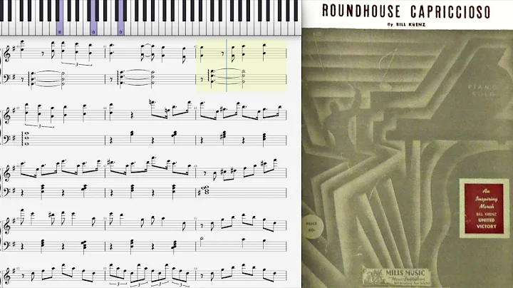Roundhouse Capriccioso by Bill Krenz (1945, Novelt...
