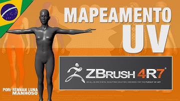 Tutorial Mapeamento UV no Zbrush