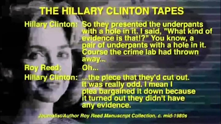 Hillary boasts about having 12 year olds rape case...