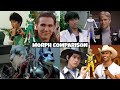 Power Rangers vs Super Sentai || 6th Ranger Morph Comparison