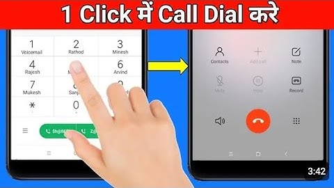 Quick dial setting | Speed dial kaise set karen | How to set quick dial on android | Speed dial