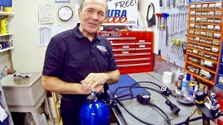 Scuba System Assembly & Disassembly - The Regulator - Scuba Tech Tips #1