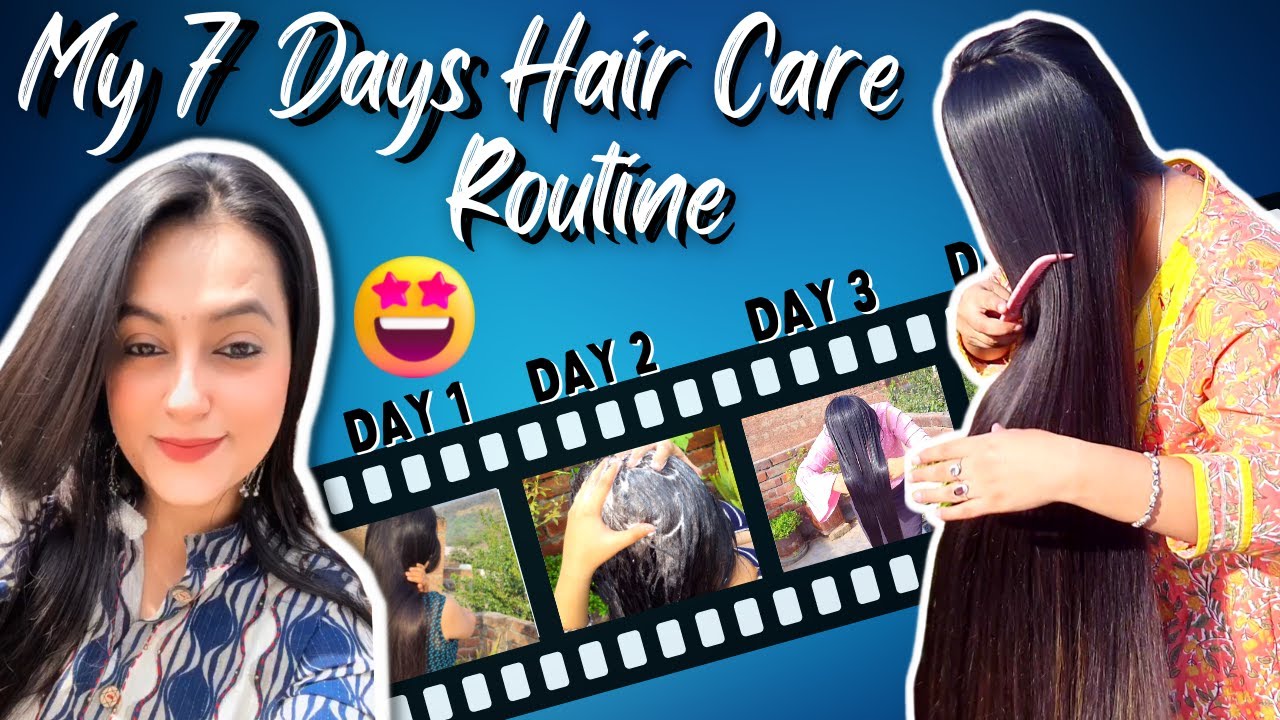 My Hair Care Routine for long & Extremely Shiny Hair | My Hair secret ...