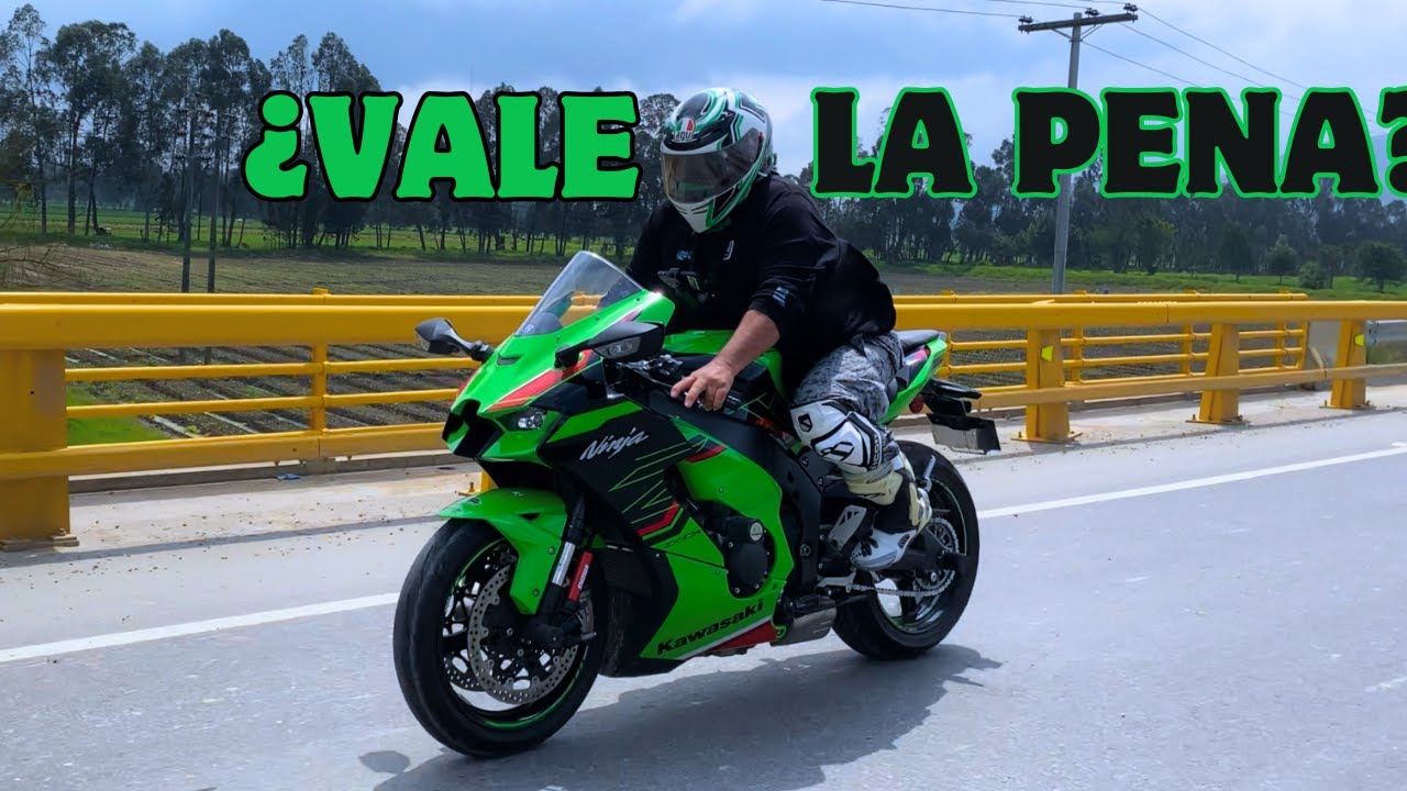🇨🇴 ¿VALE LA PENA COMPRAR UNA ZX-10R? / Reseña Kawasaki NINJA ZX