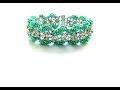 Браслет из бисера. Bracelet ! How to make bracelets ! Bracelet Tutorial !