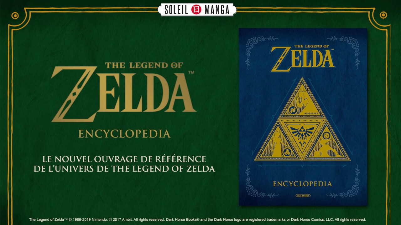 The legend of Zelda : encyclopédia - Collectif - Soleil - Grand format - La  Boîte à Livres TOURS