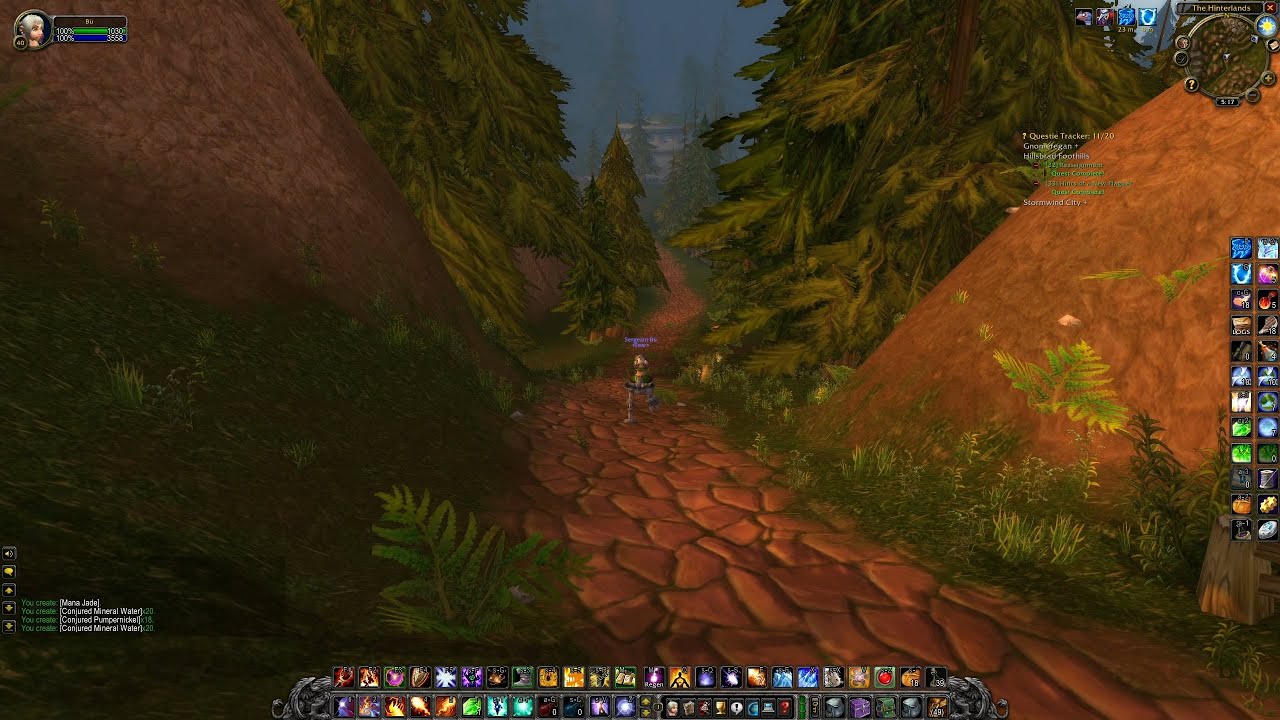 How to get from Hillsbrad Foothills to The Hinterlands, WoW Classic Era