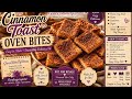 Cinnamon Toast Oven Bites | Easy Cozy Kitchen Snack | GraceNotesByVerna