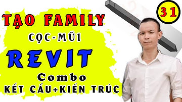 Tạo family cọc trong Revit | Tự học revit | Revit kết cấu | Revit kiến trúc | BIM Edu #31