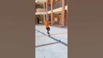 Unbelievable Zig-Zag Skating Skills 🛼 Next Level!😱 #Shorts