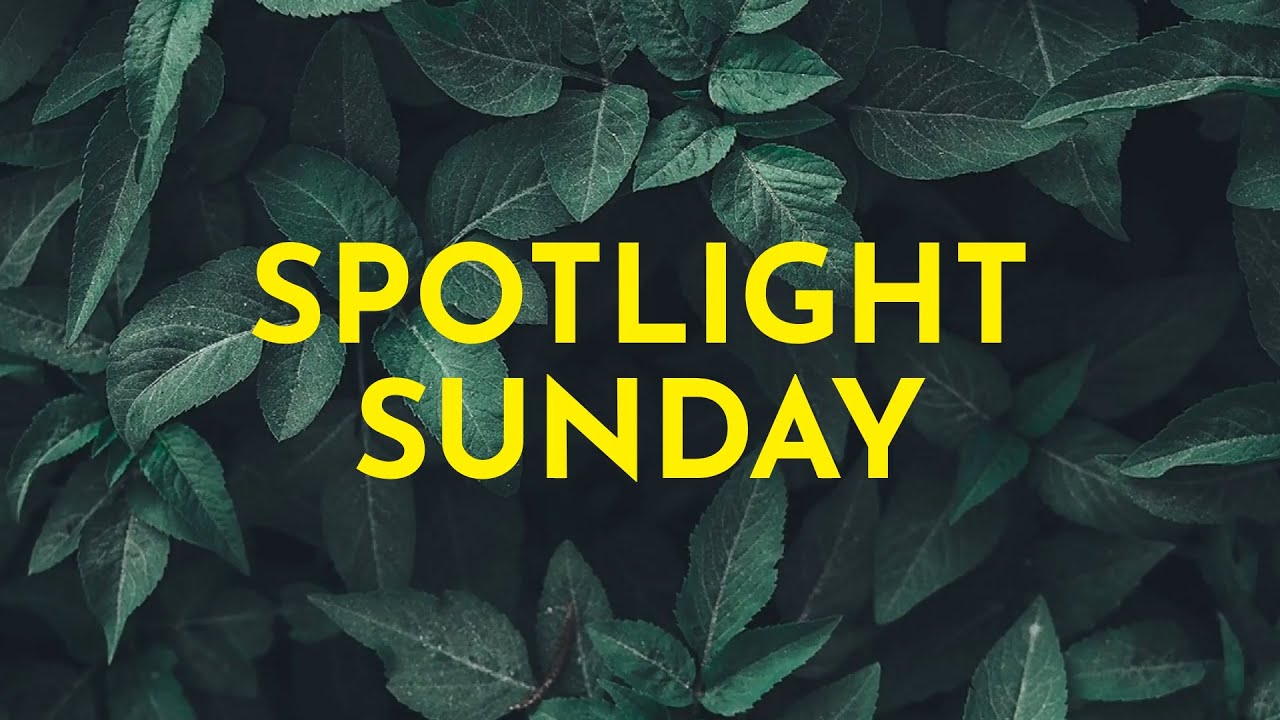 Spotlight Sunday Video Template (Editable) YouTube
