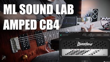 ML Sound Lab Amped CB4 (Diezel VH4 Amp Sim) Hard Rock Playthrough & Mix Demo