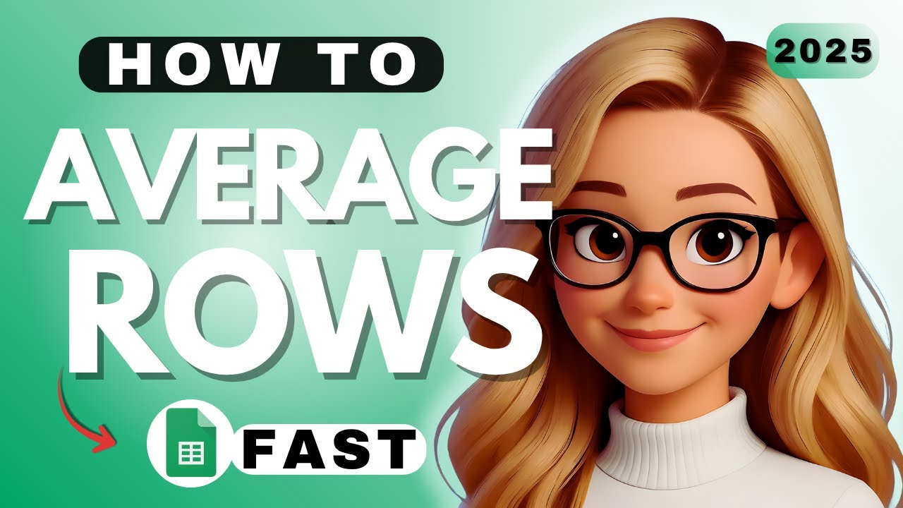 How to Average Rows in Google Sheets