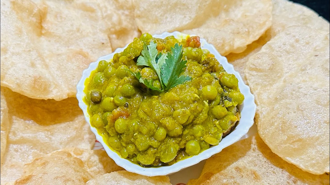 Green pea sabzi recipeGreen muttur masala reciperecipe youtube YouTube