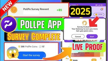 Pollpe Survey Complete Trick 2025 | Pollpe Pollfish Survey Complete Live Proof | Survey Kaise Kare